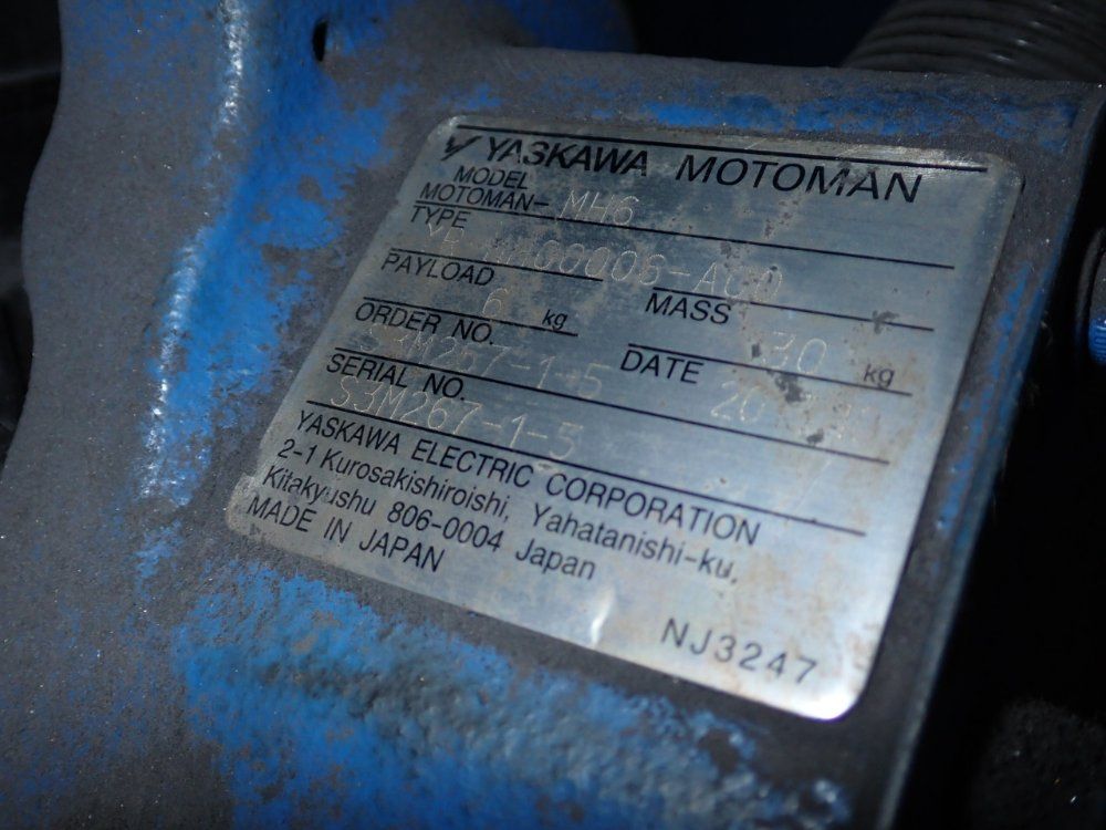Yaskawa Motoman Robot - Mh6
