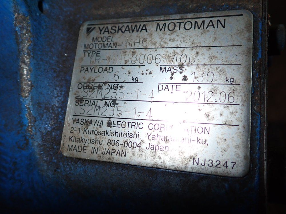 Yaskawa Motoman Robot - Mh6