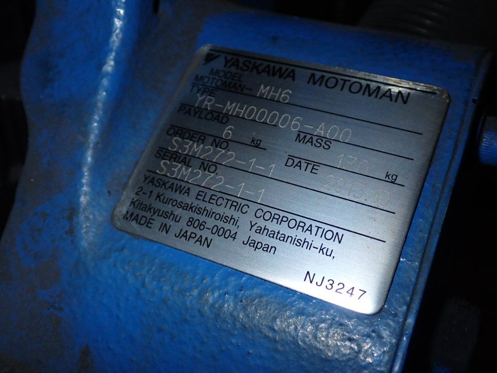 Yaskawa Motoman Robot - Mh6