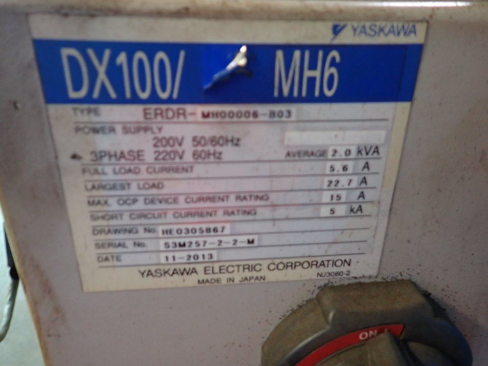 Yaskawa Motoman Robot - Mh6
