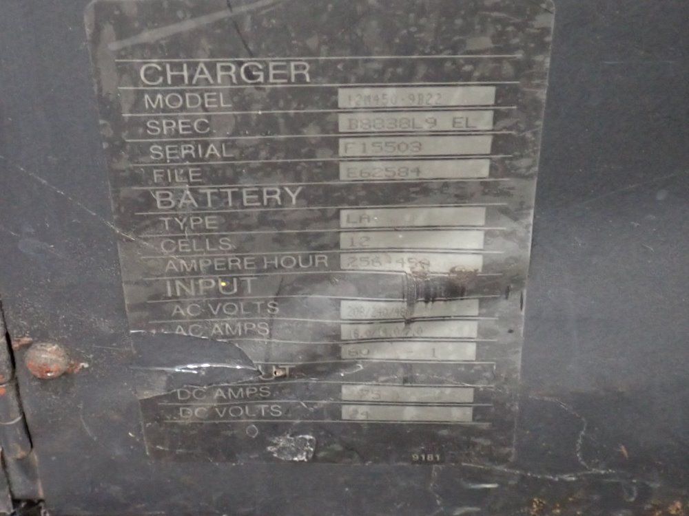 Automac 450 Ah Battery Charger - 12m450-9b22