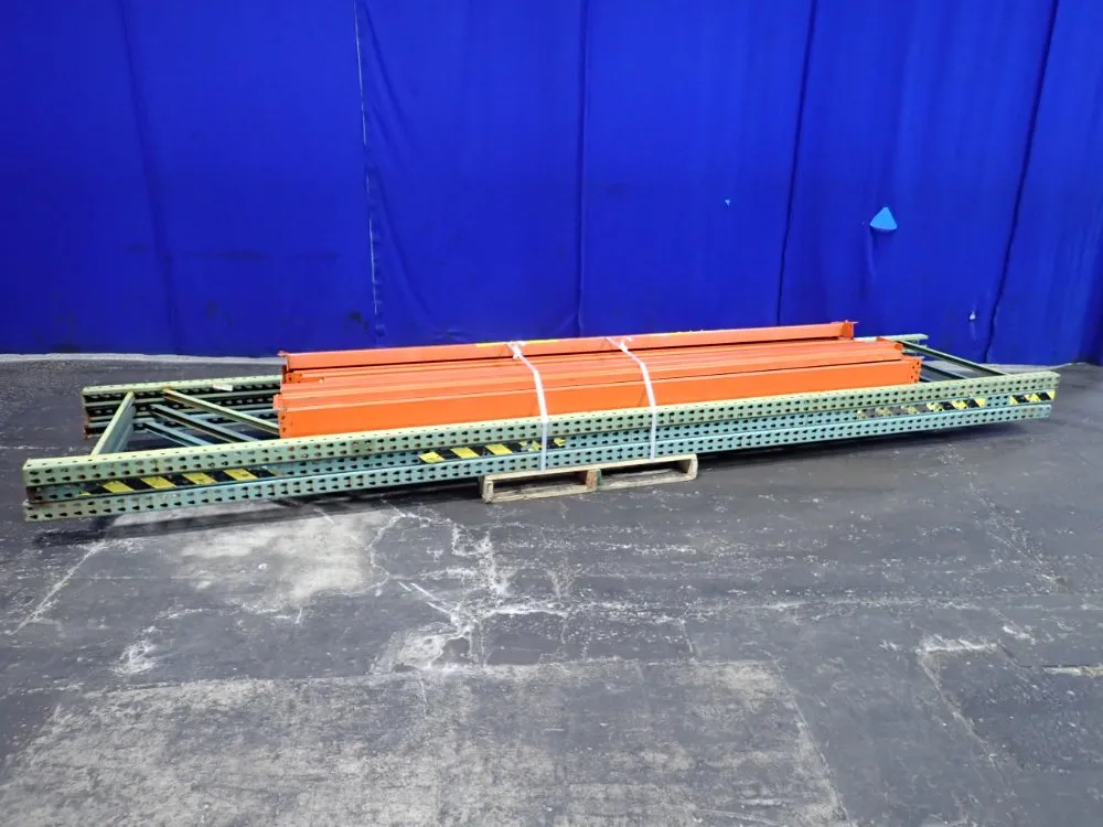 36" X 192" Pallet Racking - Teardrop