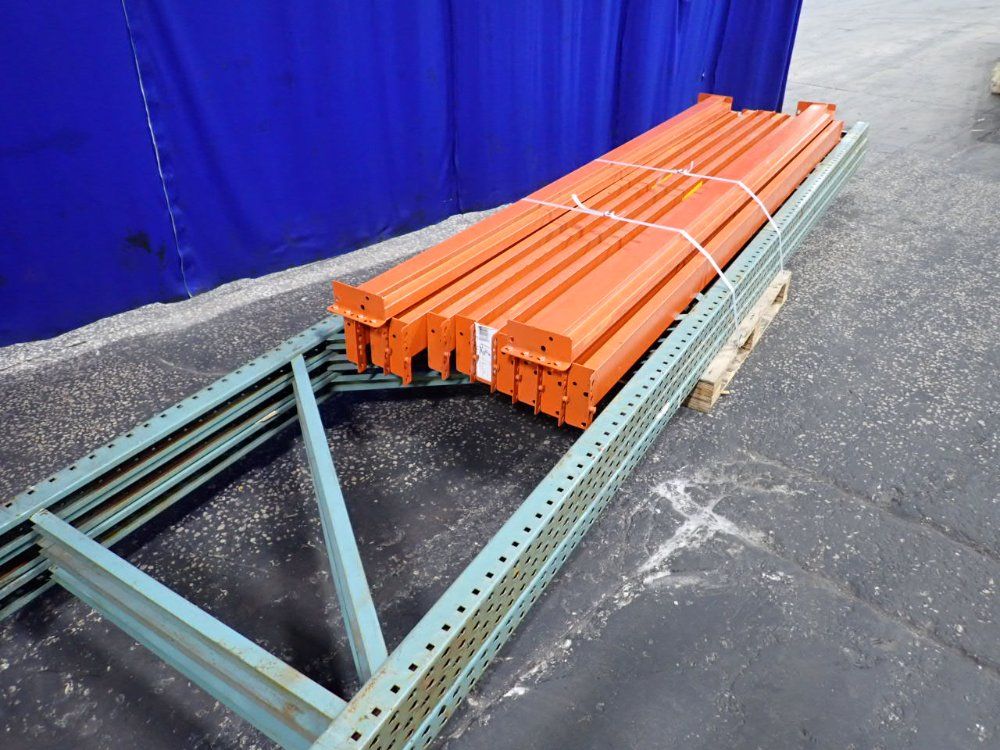36" X 192" Pallet Racking - Teardrop