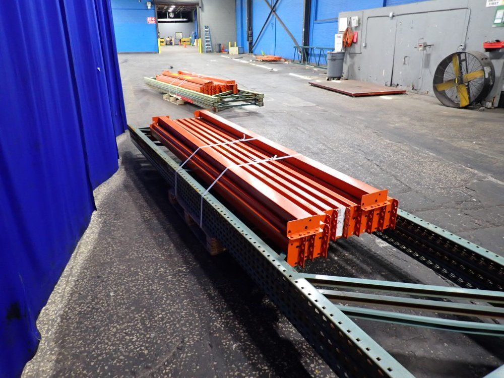 36" X 192" Pallet Racking - Teardrop