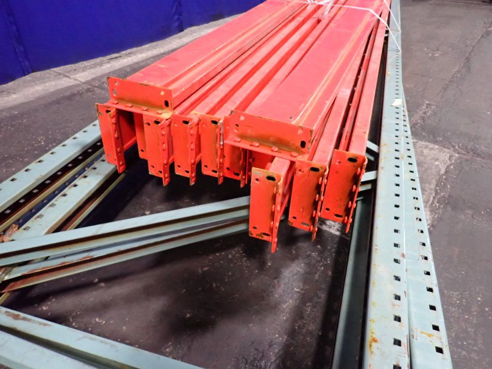 36" X 192" Pallet Racking - Teardrop