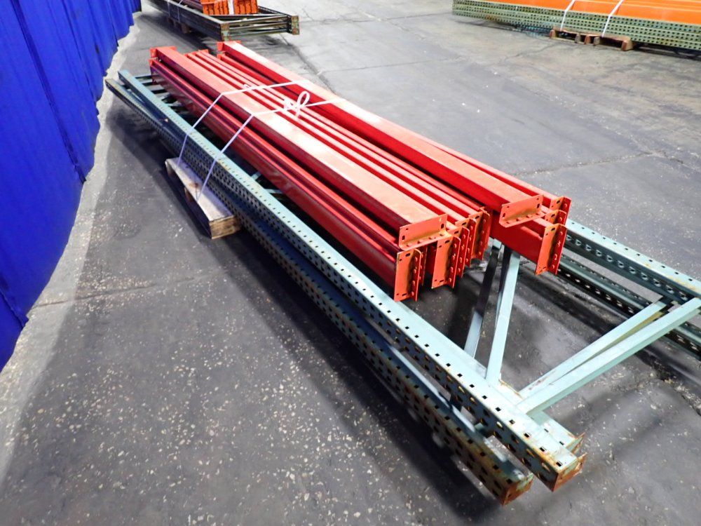 36" X 192" Pallet Racking - Teardrop