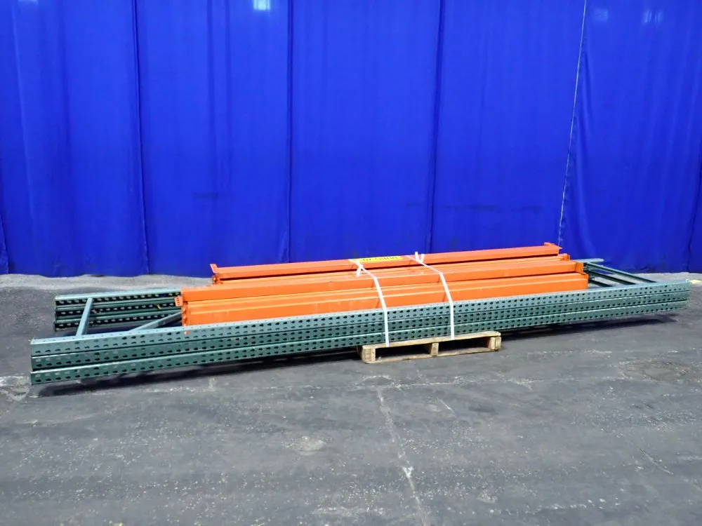 36" X 192" Pallet Racking - Teardrop