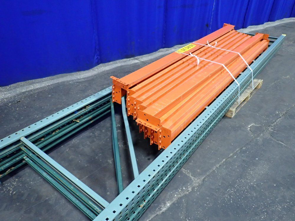 36" X 192" Pallet Racking - Teardrop