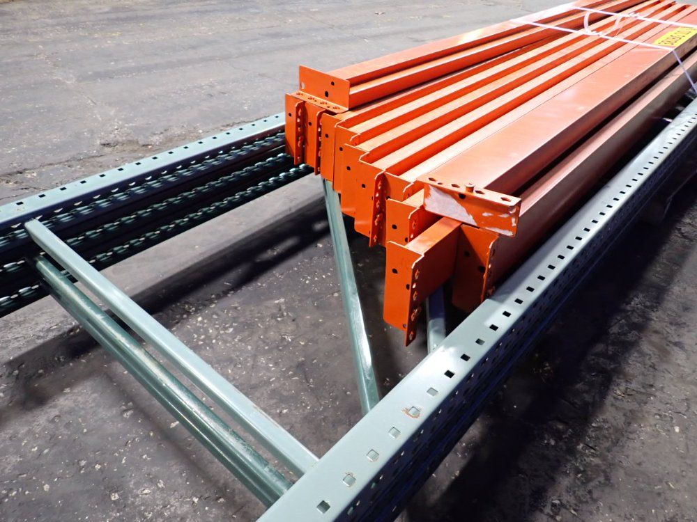 36" X 192" Pallet Racking - Teardrop