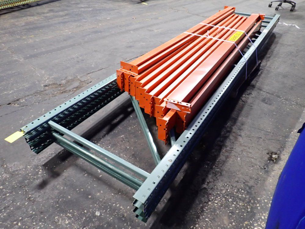 36" X 192" Pallet Racking - Teardrop