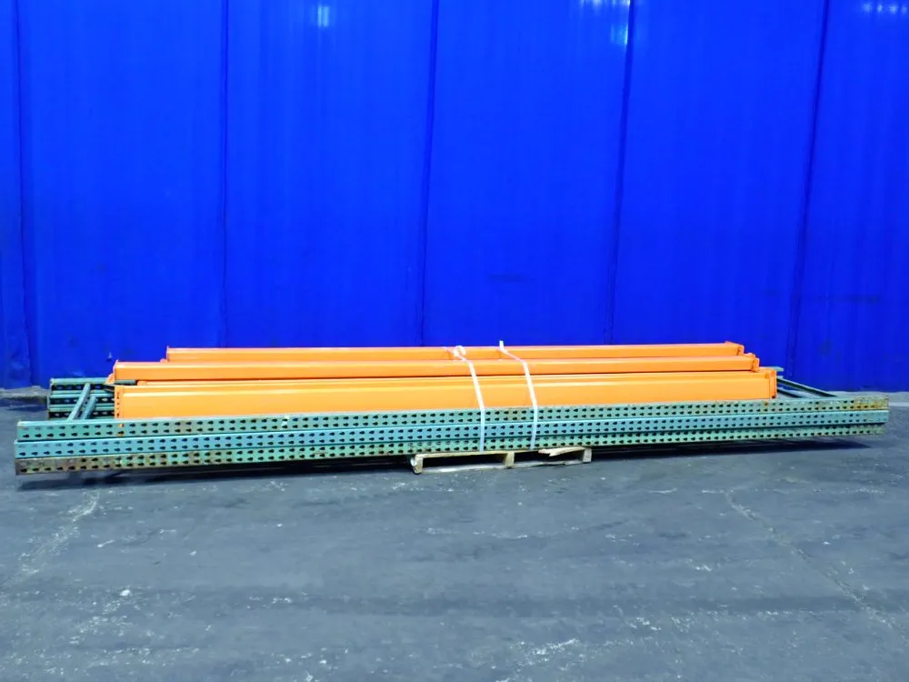 36" X 192" Pallet Racking - Teardrop