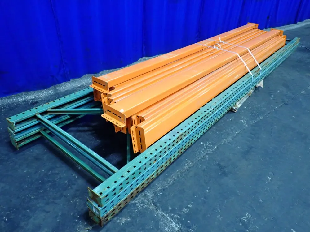 36" X 192" Pallet Racking - Teardrop