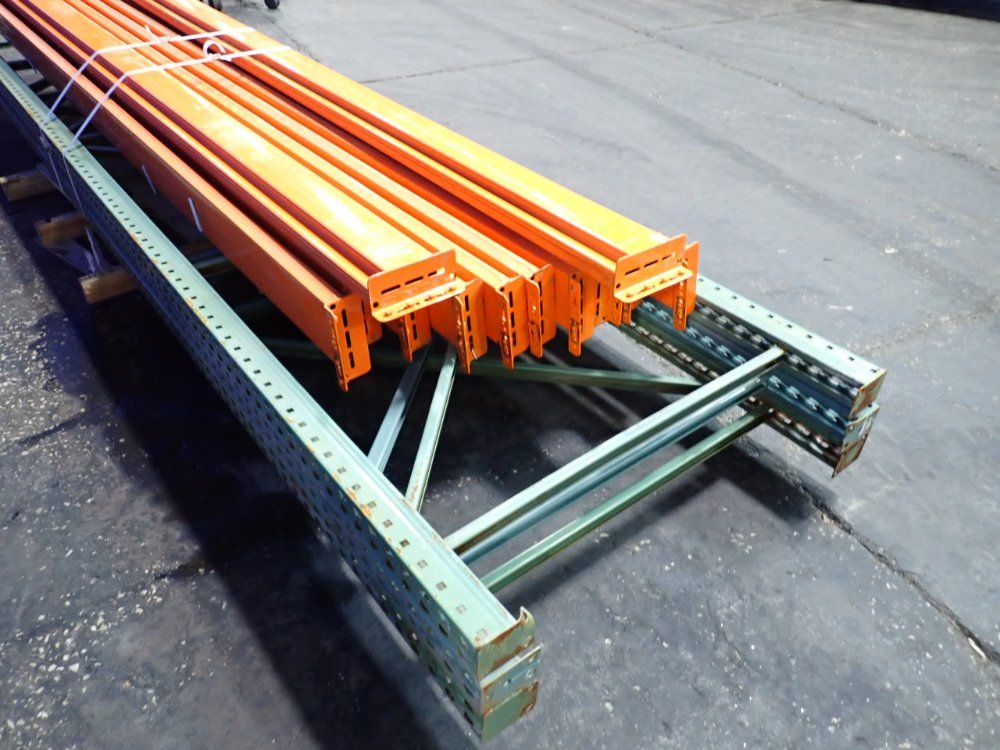 36" X 192" Pallet Racking - Teardrop