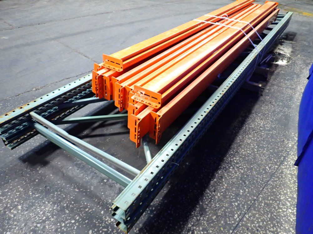 36" X 192" Pallet Racking - Teardrop