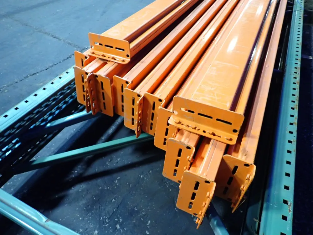 36" X 192" Pallet Racking - Teardrop