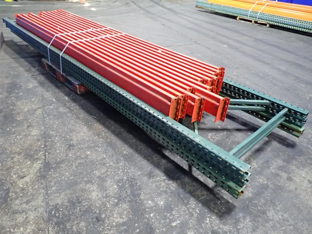 36" X 192" Pallet Racking - Teardrop