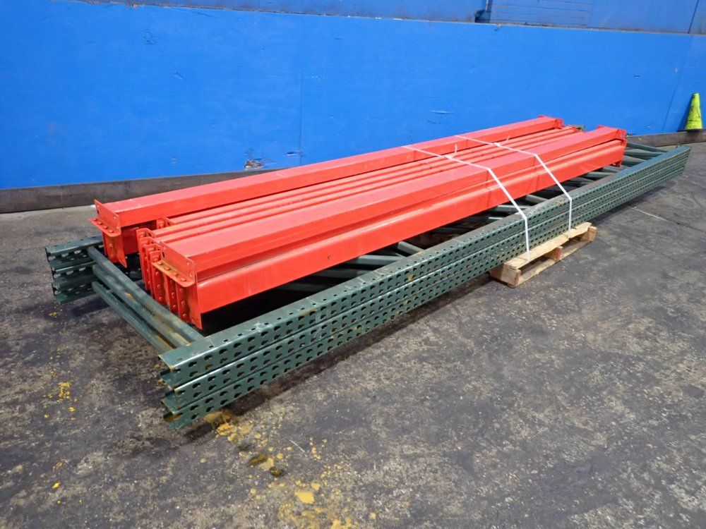 36" X 192" Pallet Racking - Teardrop