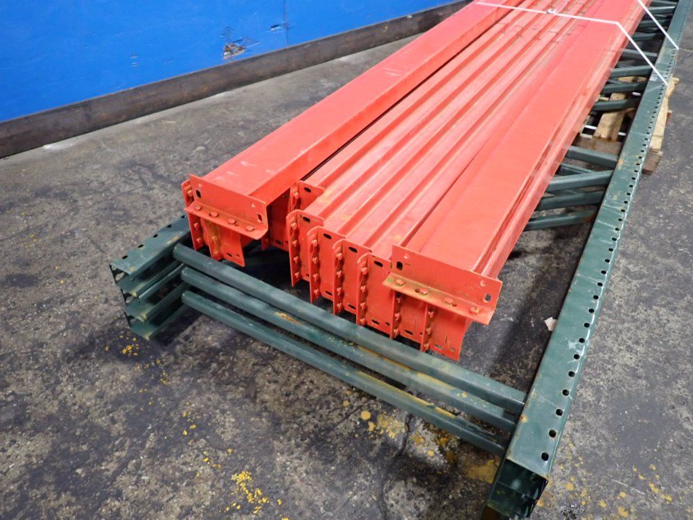 36" X 192" Pallet Racking - Teardrop