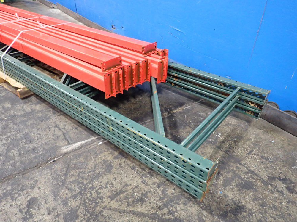 36" X 192" Pallet Racking - Teardrop