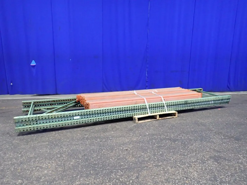 36" X 192" Pallet Racking - Teardrop