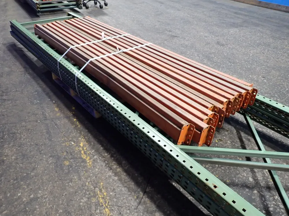 36" X 192" Pallet Racking - Teardrop