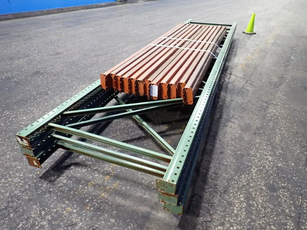 36" X 192" Pallet Racking - Teardrop