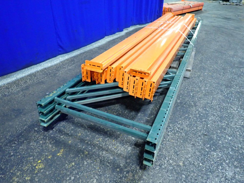 36" X 192" Pallet Racking - Teardrop