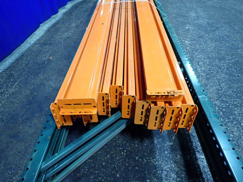 36" X 192" Pallet Racking - Teardrop