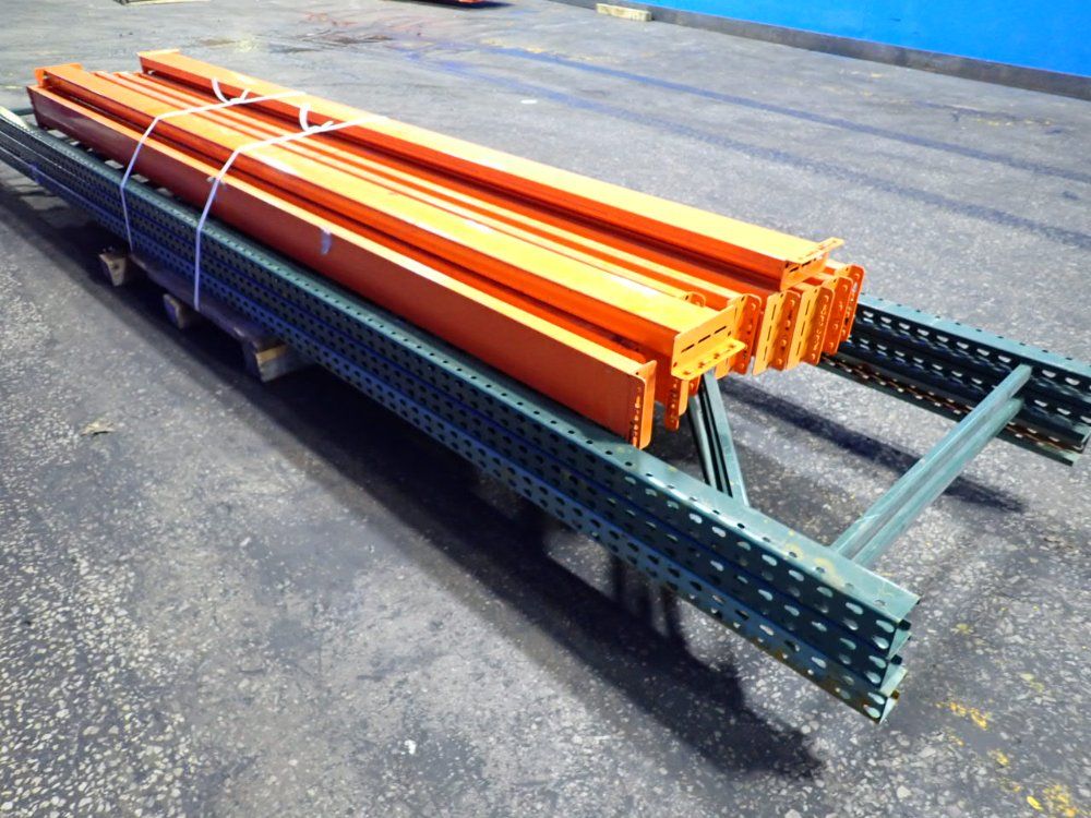 36" X 192" Pallet Racking - Teardrop