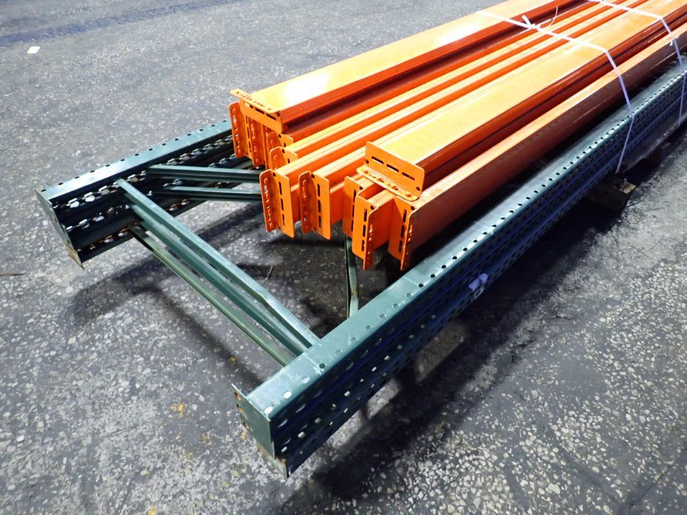 36" X 192" Pallet Racking - Teardrop