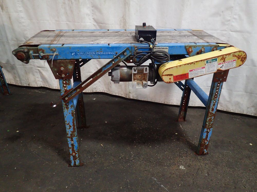 New London Engineering 16'' W X 59'' Belt Conveyor - 200-16-5