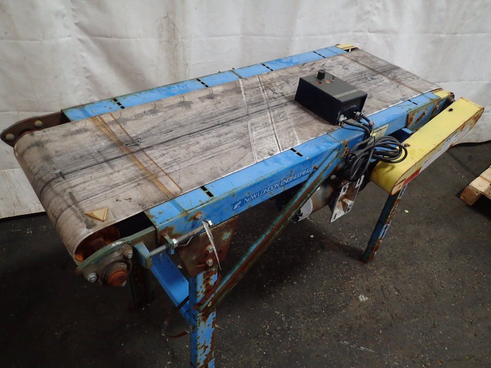New London Engineering 16'' W X 59'' Belt Conveyor - 200-16-5