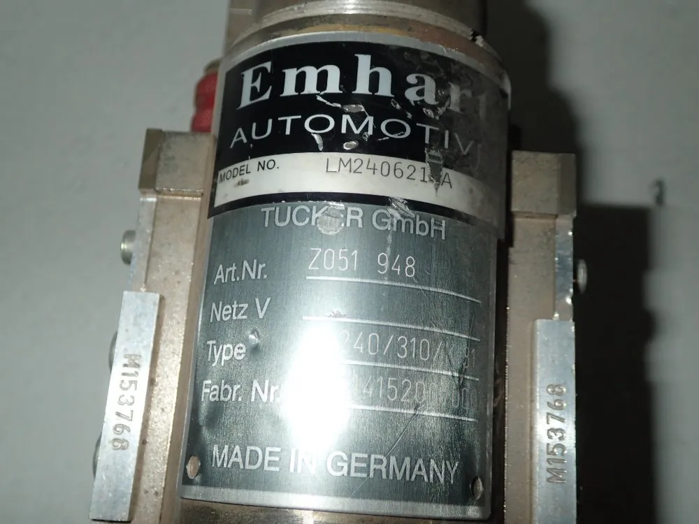 Emhart Automation Welding Torch - Lm240621aa