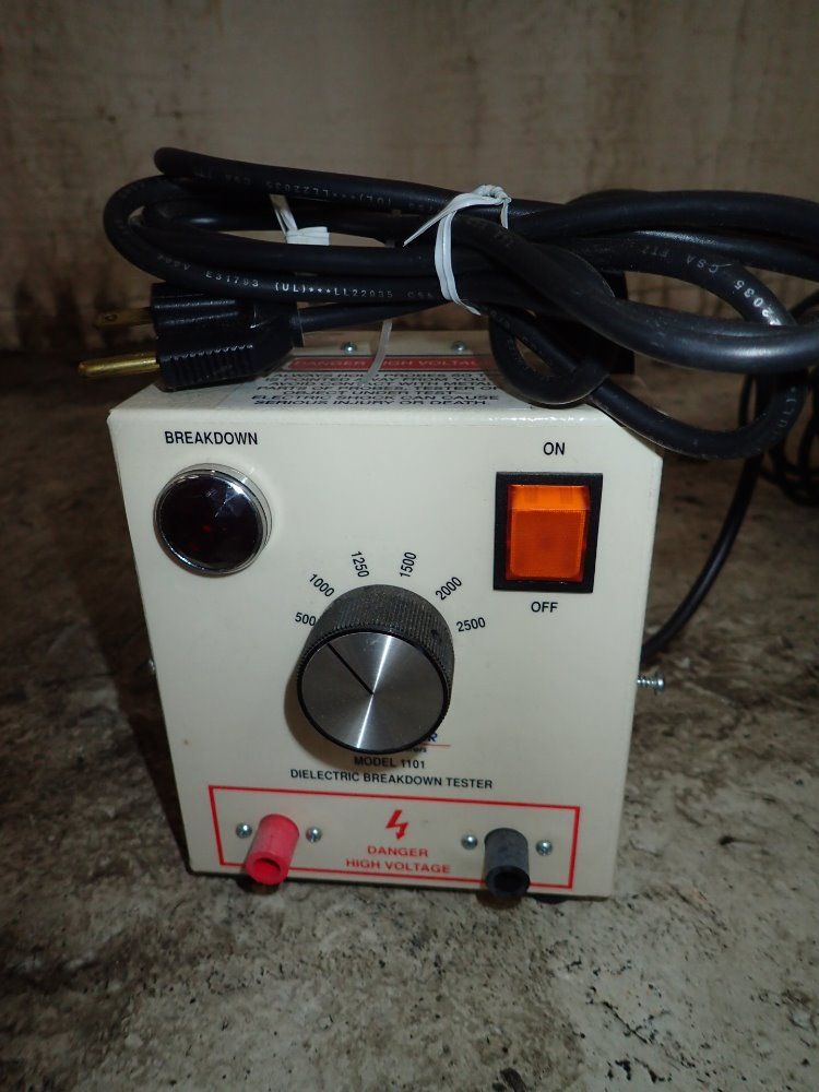 Slaughter Dielectric Breakdown Tester