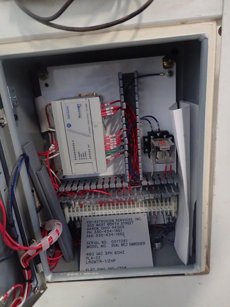 Extrusion Services Dual Belt Embosser