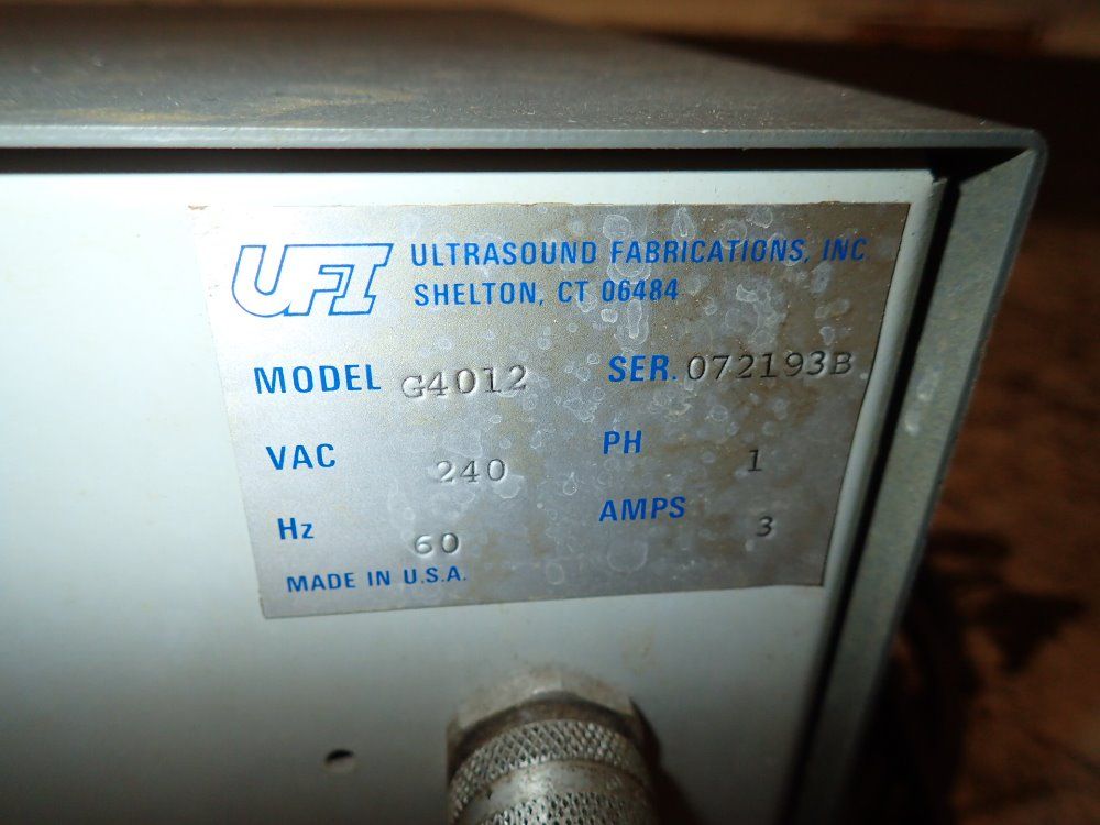 Wavescan Ultrasonic Generator