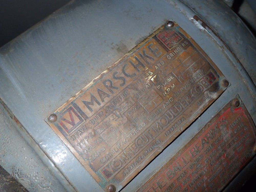 Marschke Pedestal Grinder/buffer