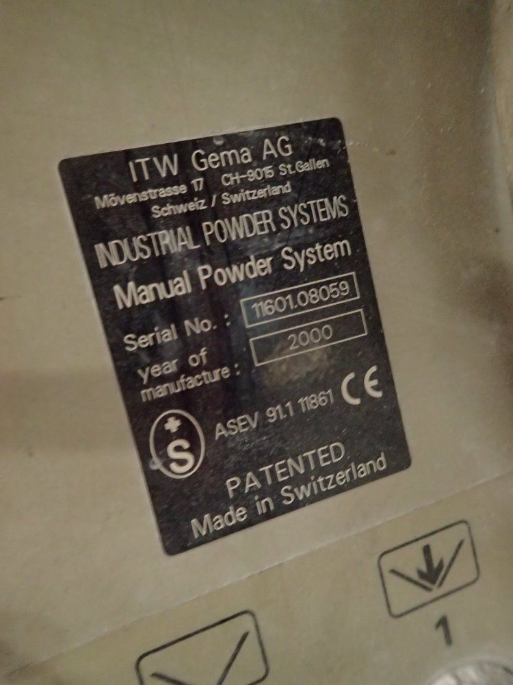 Itw Gema Ag Powder Coater