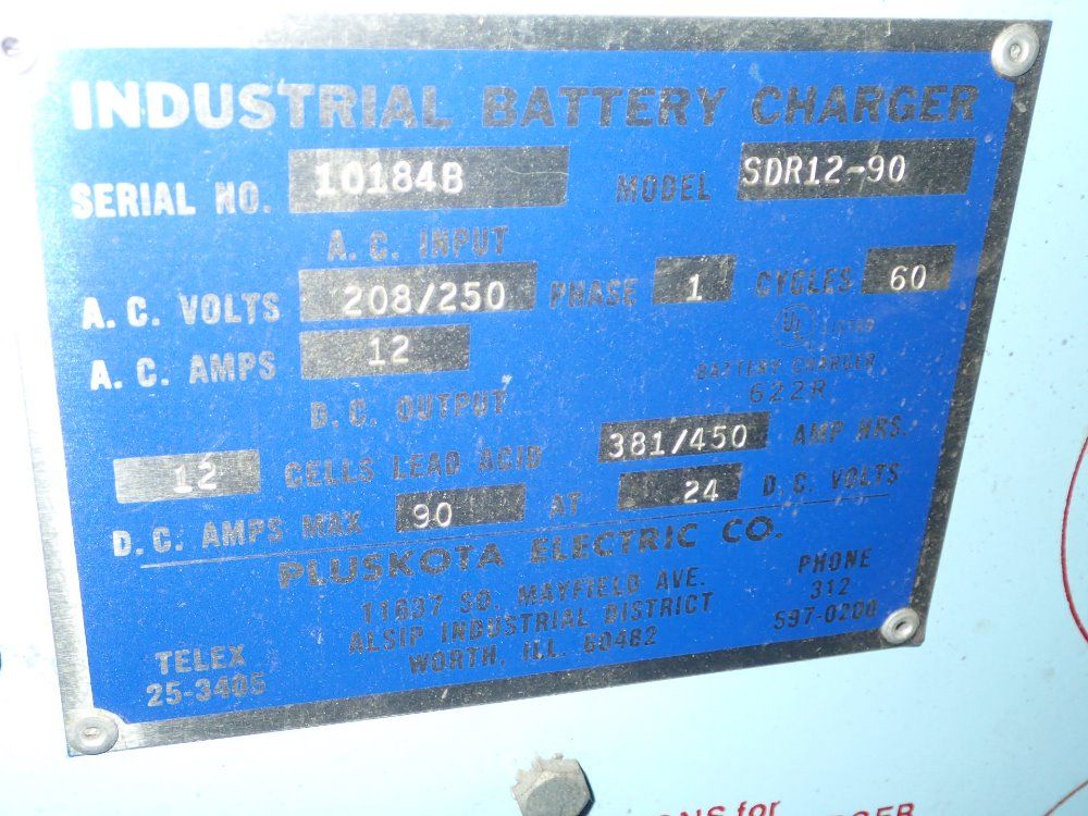 Pluskota Electric Battery Charger