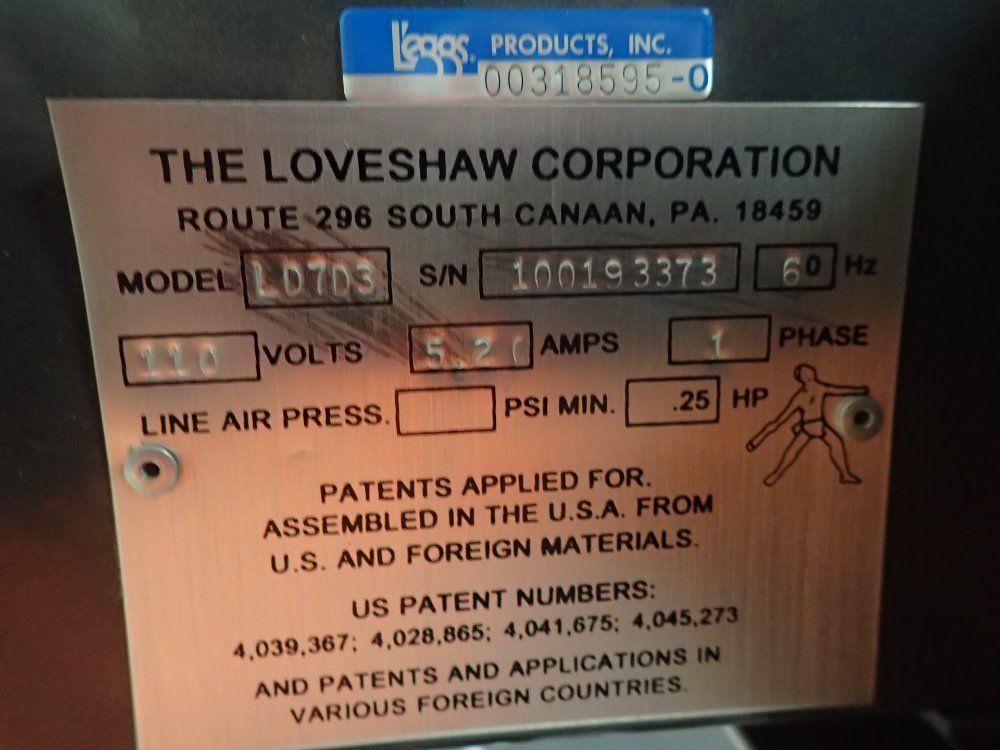 Loveshaw / Little David Case Sealer