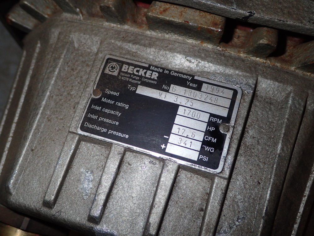 Becker Vacuum Pump