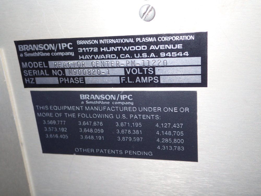 Branson Reactor Chamber