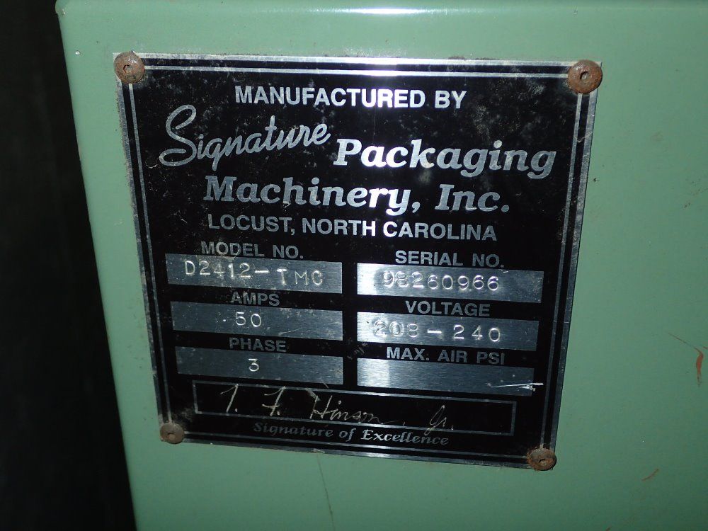 Signature Portable Heat Shrink Tunnel