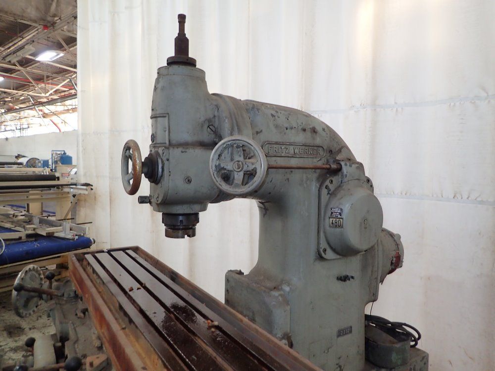 Fritz Werner Vertical Mill