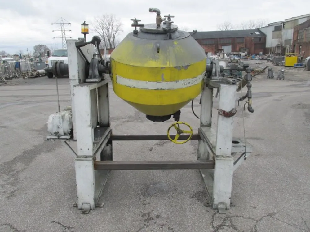 Abbe 10 Cu Ft Double Cone Vacuum Dryer