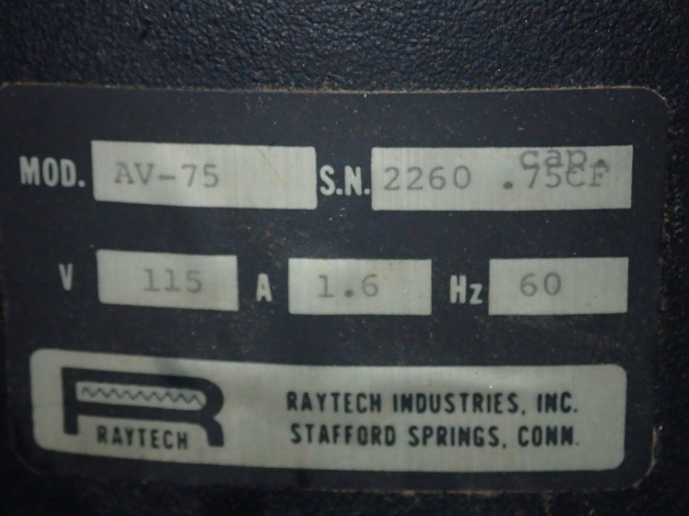 Raytech Vibratory Finisher