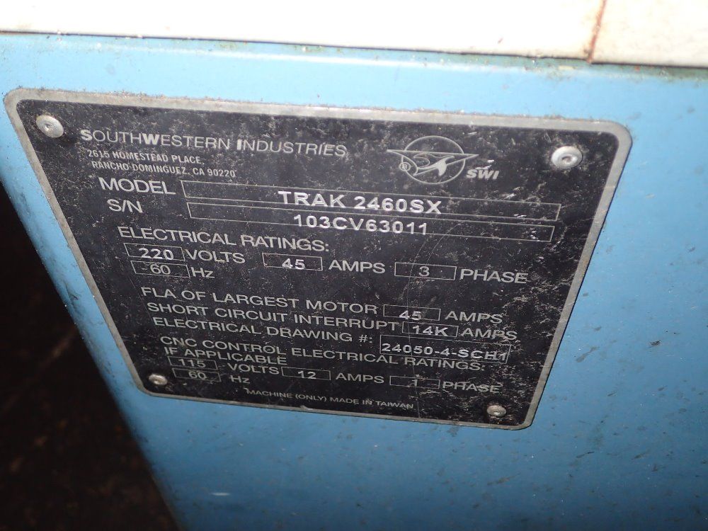 Southern Industries Cnc Lathe