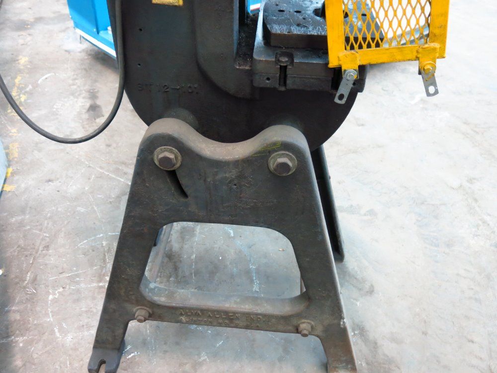 Alva Allen 12 Ton Obi Press - Bt12