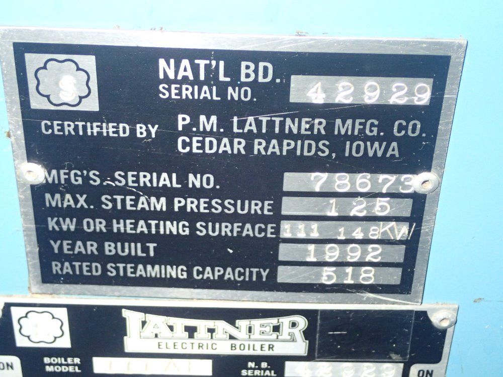 Lattner Boiler System