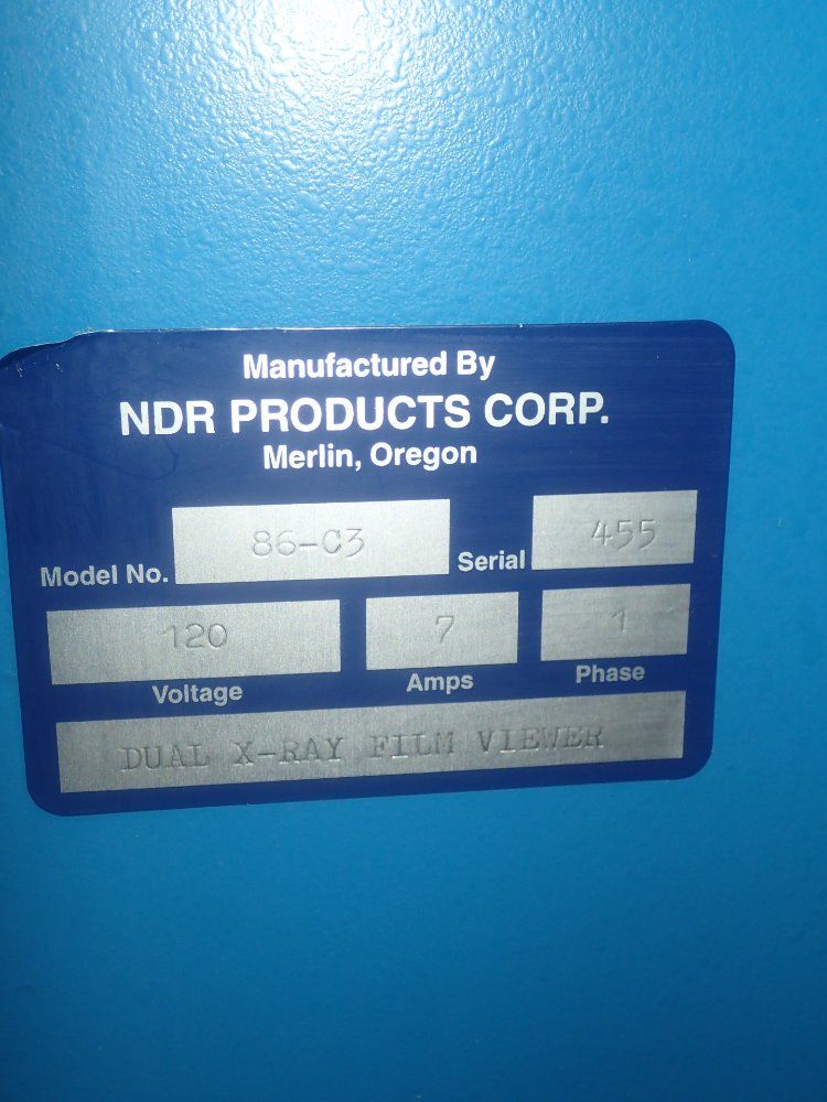 Ndr Products Dual X-ray Film Viewer